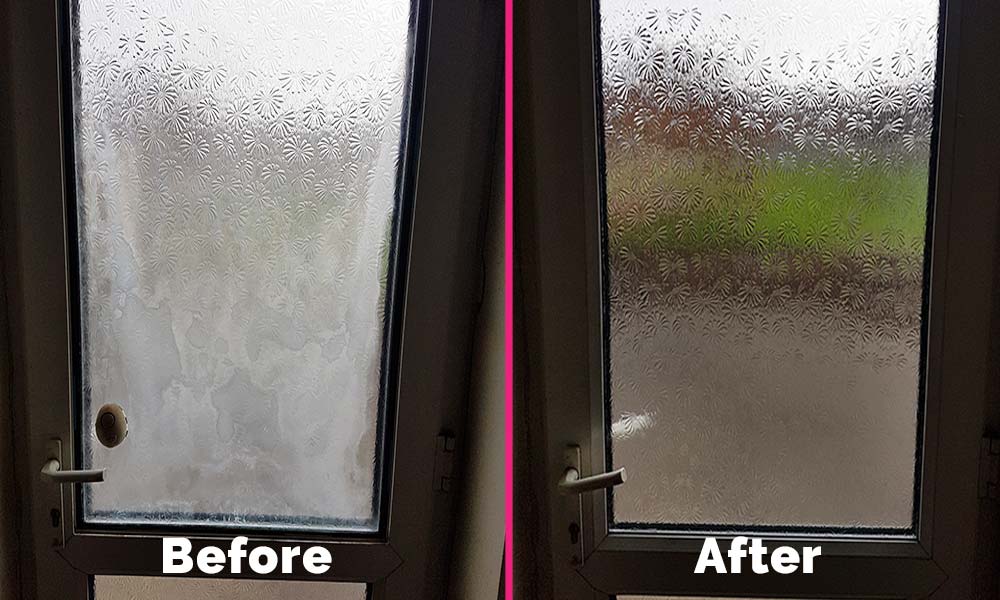 Condensation before and after