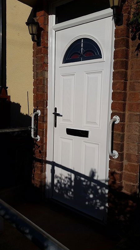 white door painting in leicester